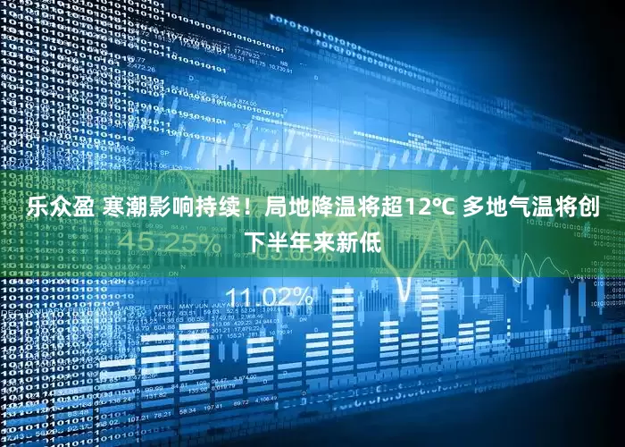 乐众盈 寒潮影响持续！局地降温将超12℃ 多地气温将创下半年来新低
